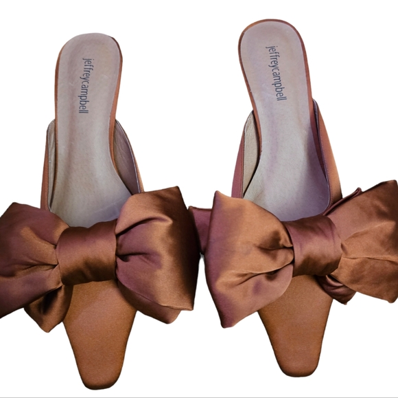 Jeffrey Campbell Ruban Mule In Rust Size 9 - Picture 2 of 4
